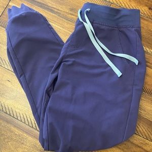 Figs purple shadow Zamora joggers